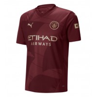 Maglie da calcio Manchester City Erling Haaland #9 Terza Maglia 2024-25 Manica Corta